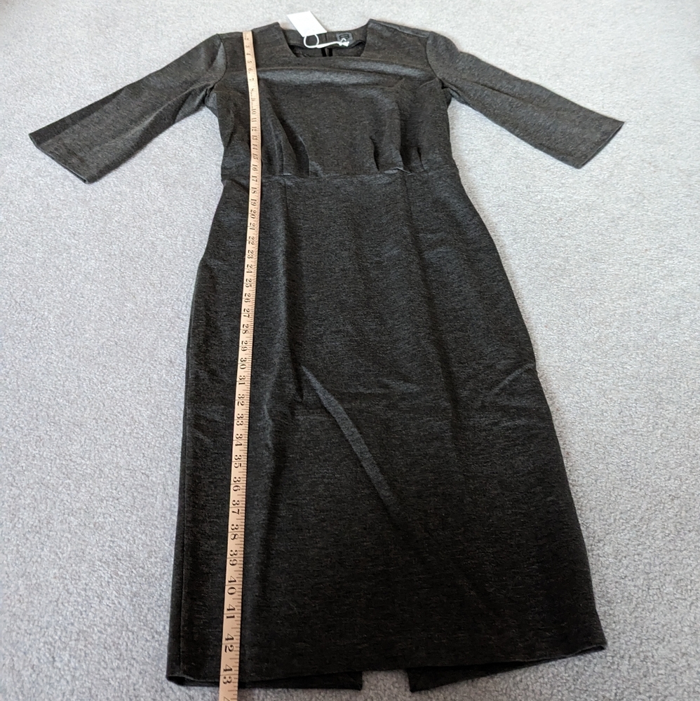 Yoox Sheath Grey Dress